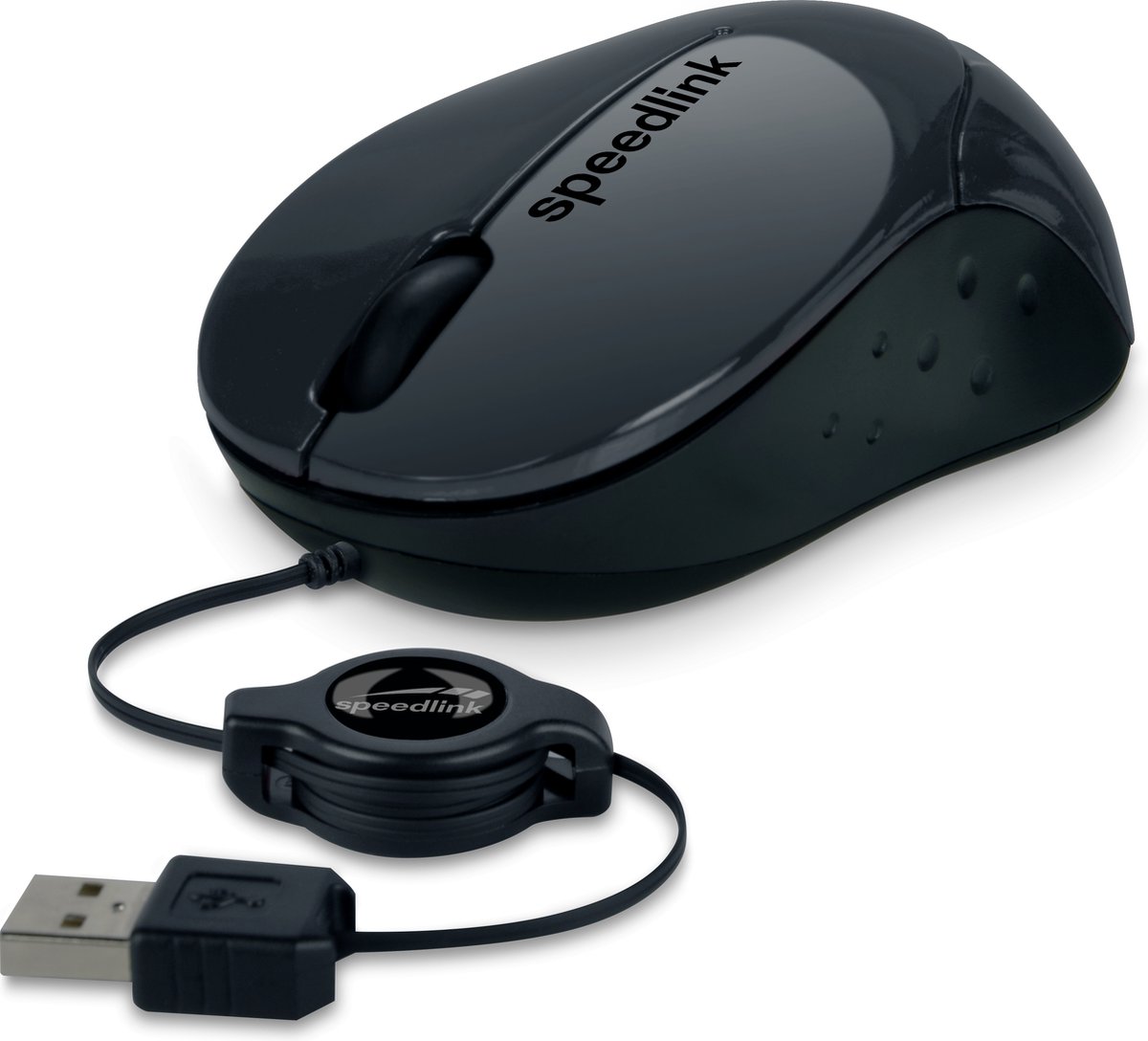 Image of Speedlink BEENIE - Mobiele USB Muis - Links en Rechtshandig - Zwart