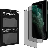 Umbrella Glass PrecisionGuard Privacy Screenprotector - Geschikt voor iPhone X - Xs - 11Pro