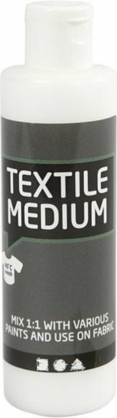 Textiel medium - 100 ml - 2 flessen