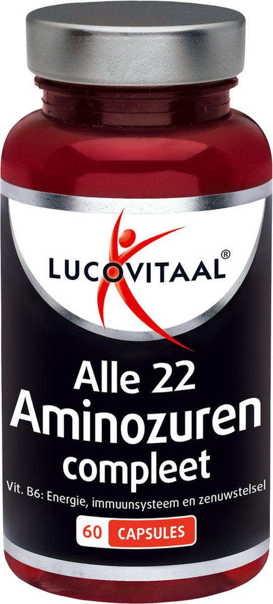 Goedkoopste Lucovitaal Supplementen - Aminozuren Compleet Vitamine B6 - 60 capsules