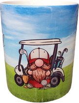 Mug imprimé Golfeur - Mug - Disant Golf Live - Citation - Club de golf - Cadeau d'anniversaire - Vaderdag - Collègue