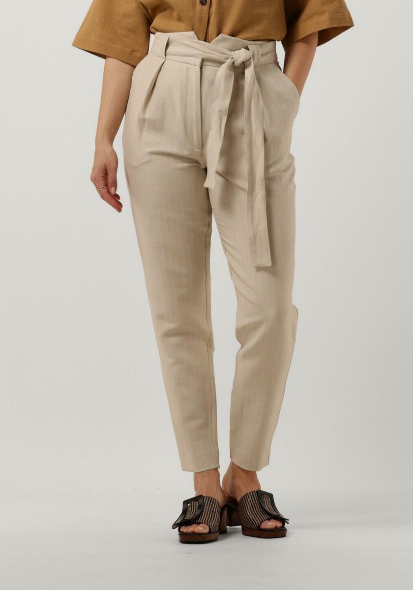 Ruby Tuesday Robynne Trousers Dames - Chino - Pantalon - Beige - Maat 36