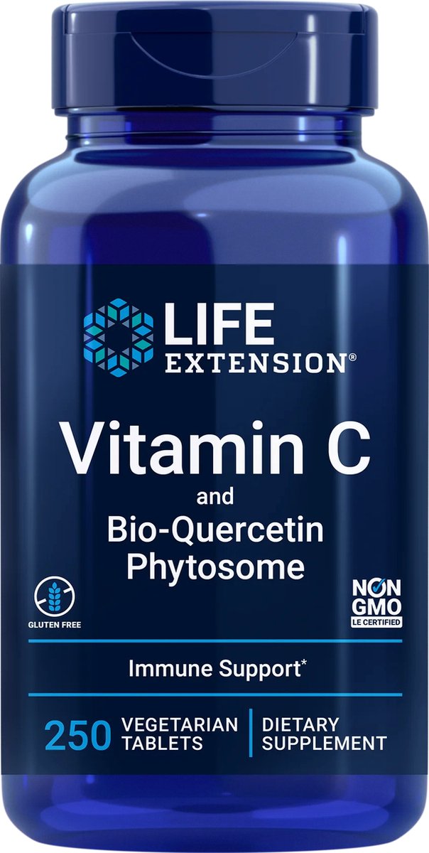 Life Extension Vitamine C en Bio-Quercetin Phytosome - 250 Tabletten