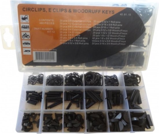 Foto: Dragon tools borgclip assortiment imperial 460 delig