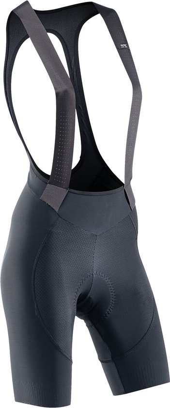 Northwave Fast Bib Shorts Dames, zwart