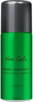 Van Gils Basic Instinct Outdoor Deodorant spray 150 ml