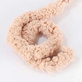 Chunky Wool Rose Clair - Beige - 100% Polyester Chenille - Fil Blanket - 250 g - Fil à tricoter - Fil Giant - 2 cm - Maille épaisse - Laine super épaisse - Fil à tricoter - Doux - Moelleux