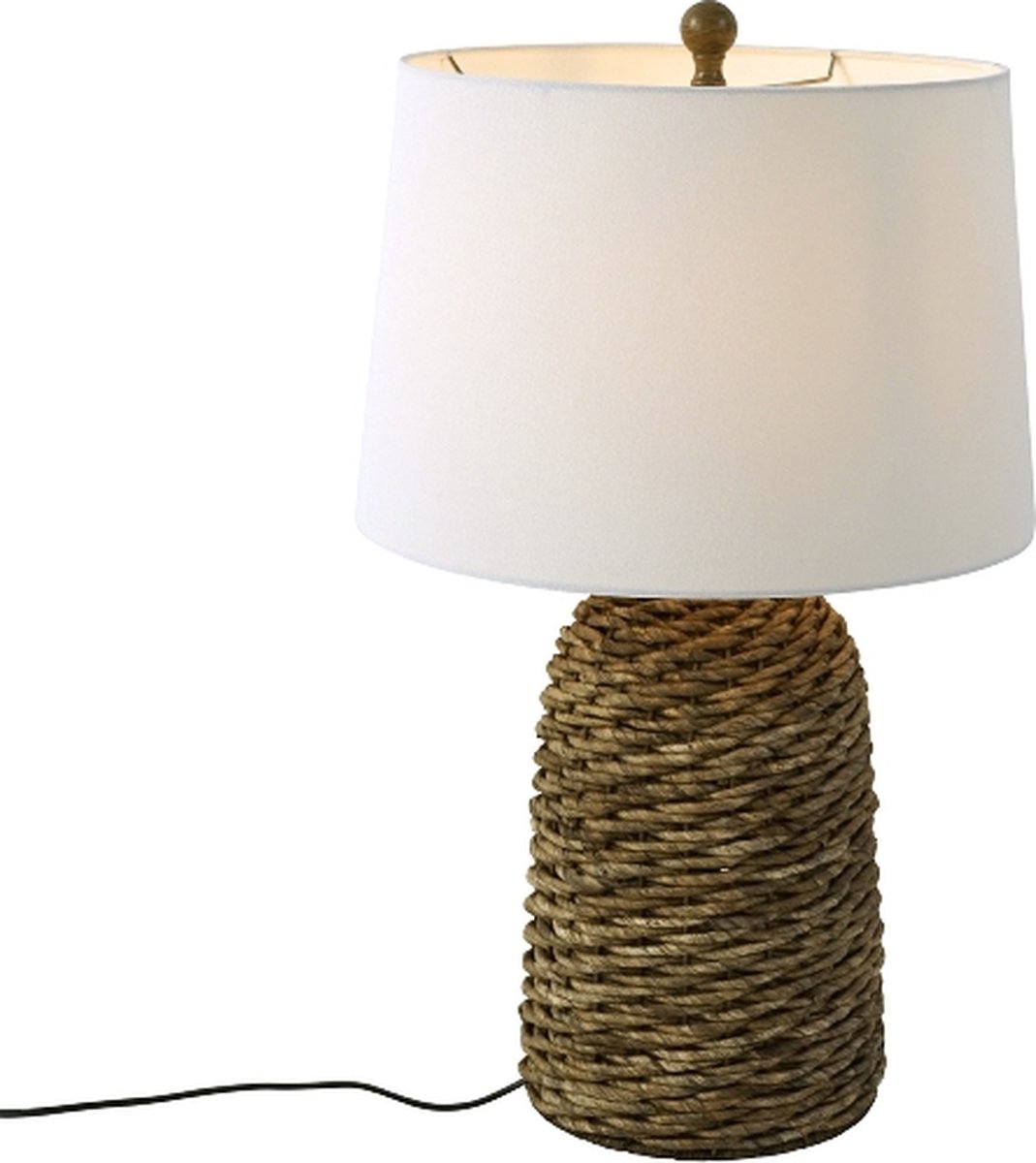 Tafellamp Rotan 62 - Wit - Rootsmann