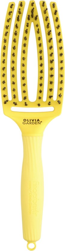 Olivia Garden - Finger Brush 90s Party Edition Sweet Lemonade Haarborstel