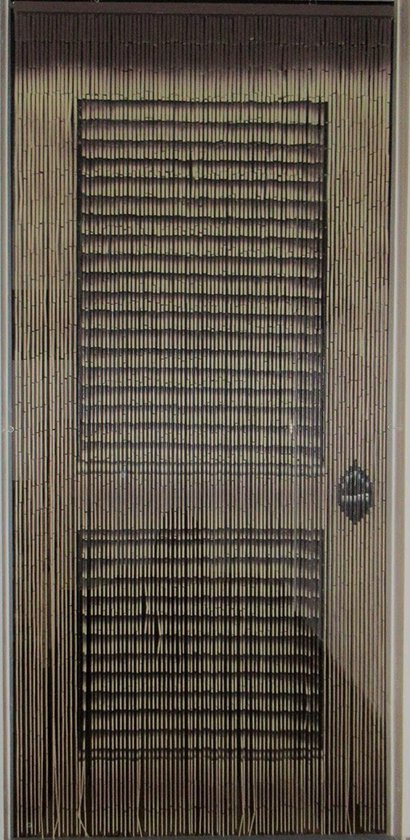 Bamboe gordijn deurgordijn van bamboe over 90 x 200 cm | bol.com