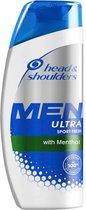 Head & Shoulders - MEN Ultra Sport - Shampooing Antipelliculaire - Menthol - 360ml