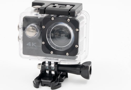 Good Vision actioncamera 4K – 20MP – waterdicht 30m – 32GB SD + accessoires