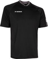 Patrick Dynamic Shirt Korte Mouw Kinderen - Zwart / Grijs | Maat: 11/12
