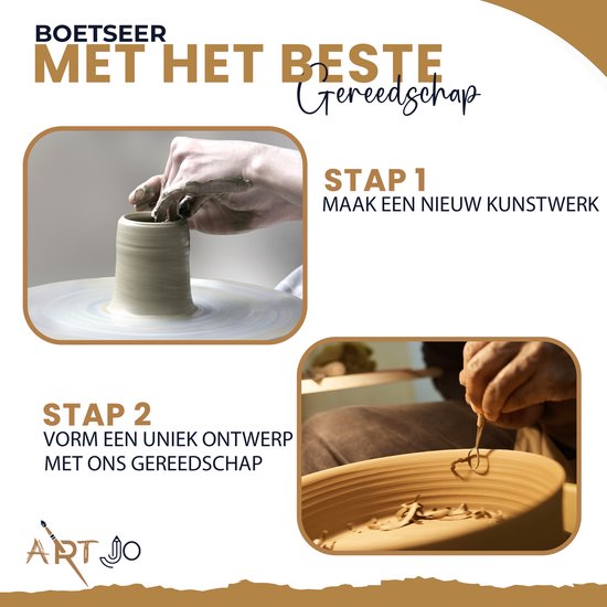 Houten Handrollen Voor Kleistempel Klei Patroon Roller Keramische Gereedschappen Gesneden Textuur Afdrukken Modder Rollen Relief Patroon Houtnerf