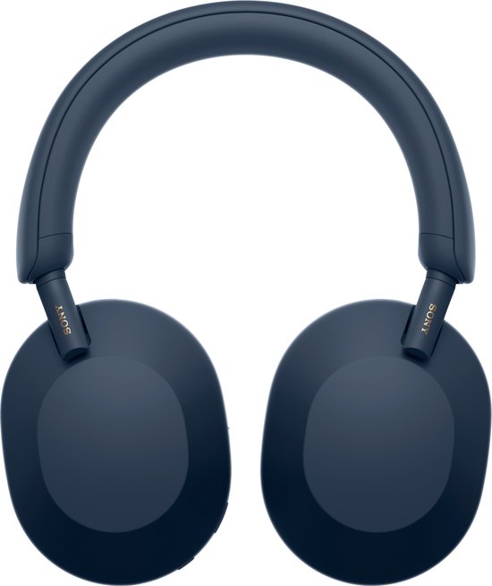 Sony WH-1000XM5 – Draadloze koptelefoon met Noise Cancelling - Blauw | bol