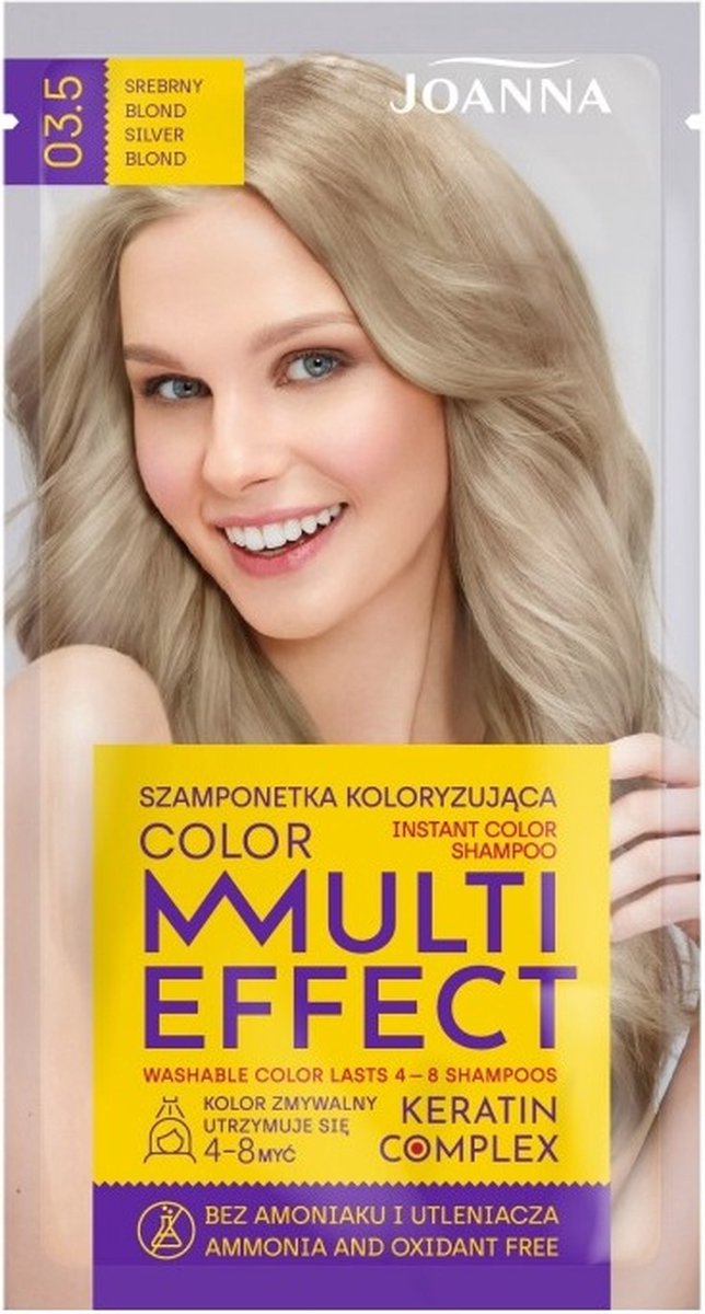 Multi Effect Kleurenshampoo 03.5 Zilver Blond 35g