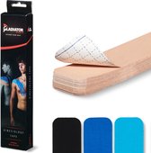 Gladiator Sports Kinesiotape Strips - Kinesiologie Tape - Sport strips - 25 stuks - 25 x 5 cm - Beige