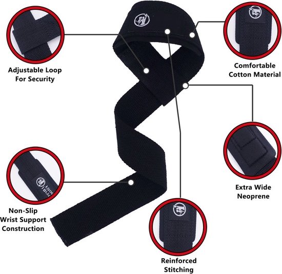 Liftband Krachttraining Lifting Straps Krachttraining Accessoires