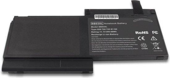 Lithium-Ion Accu voor HP Elitebook Laptops