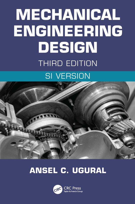 Mechanical Engineering Design (SI Edition) - cover