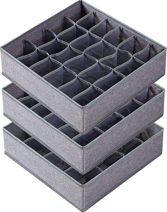 Opvouwbare opbergdozen voor buiten spullen, 3-delige set lade ...