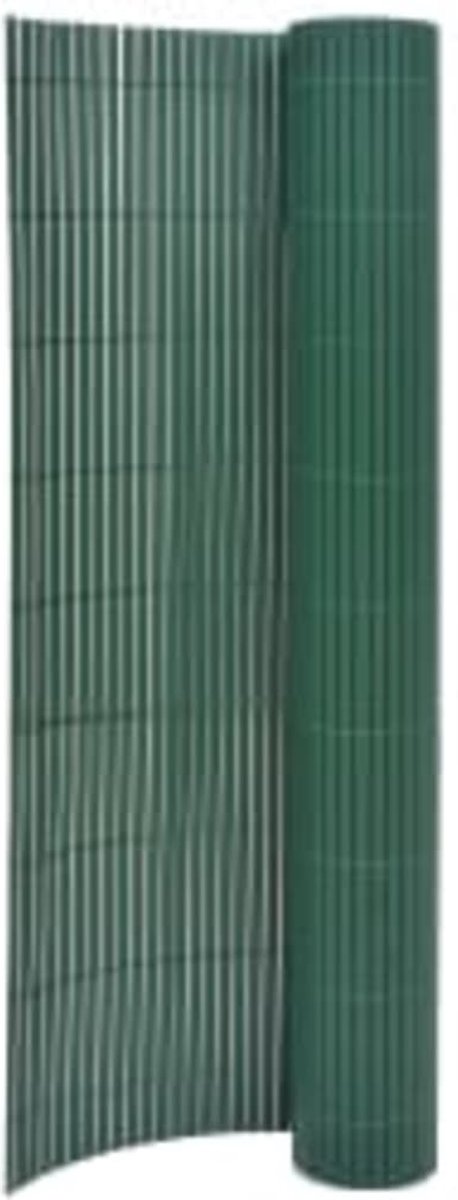 tuinafscheiding, dubbelzijdig, PVC , weerbestendig, flexibel, duurzaam, groen, 90 x 300 cm