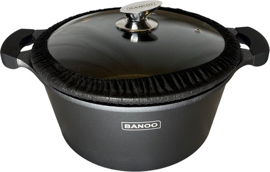 Bouton de couvercle, poignée de couvercle de casserole résistante à la  chaleur noire, 2 pièces durables pour ustensiles de