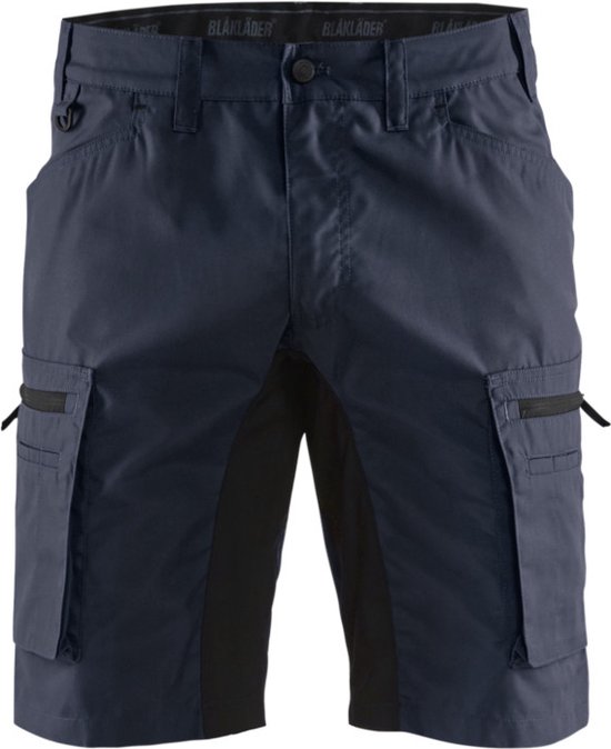 Blåkläder 1449-1845 Service short stretch Bleu marine foncé / Noir taille 54