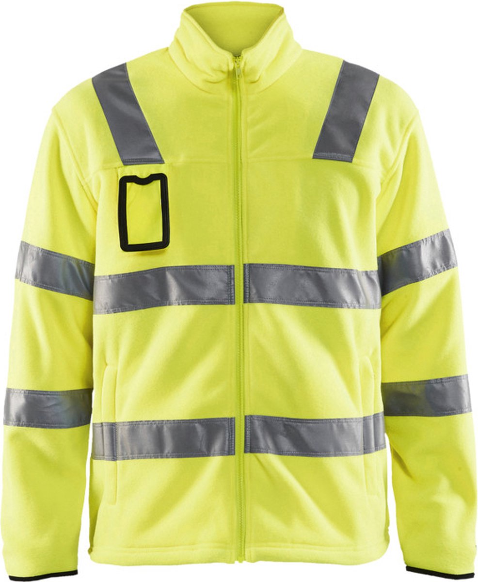 Blåkläder 4833-2560 Fleecejas High Vis Geel maat XXL