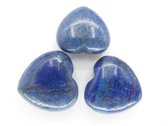 Hart knuffelsteen lapiz lazuli 3x3 cm