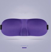 Masque de sommeil Sans pression / 3D | Violet | Masque pour les yeux endormi | Masque de voyage