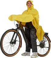 Poncho de vélo LOWLAND OUTDOOR® 100% étanche (10 000 mm) - respirant (8 000 g / m²) sans PFAS!
