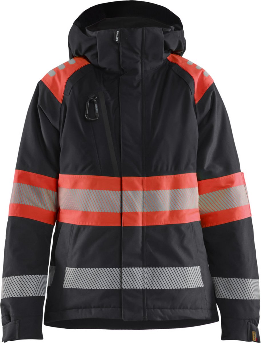 Blaklader 4470-1977 Dames Winterjas High Vis /High Vis Zwart