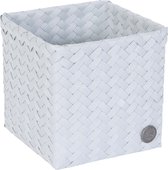 Open basket square 15 ice grey