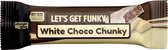 Straight away Hoogwaardige Volledige Complete Maaltijdvervanger - Maaltijdrepen - Witte Chocolade Chunky - 7 stuks a 60gr - leuker, lekkerder en makkelijker afvallen!