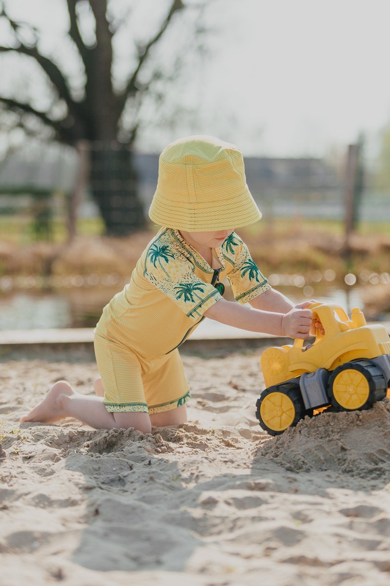 Ducksday - zwempakje voor baby en peuter - UV - werend UPF50+ - unisex - Cala - 1 jaar — afbeelding 6