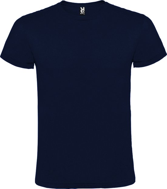 Donker Blauw 5 pack t-shirts Merk Roly Atomic 150 maat XL