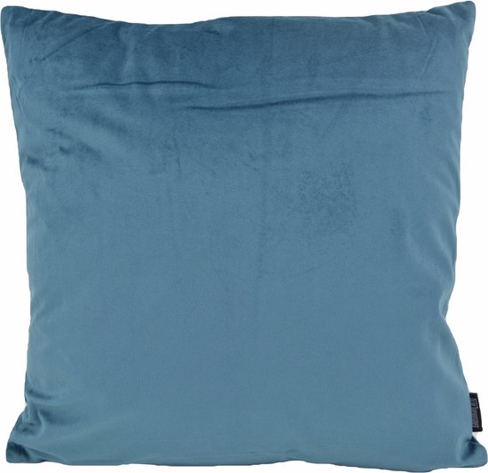 Sierkussen Velvet Denim Blauw | 45 x 45 cm | Velvet/Polyester