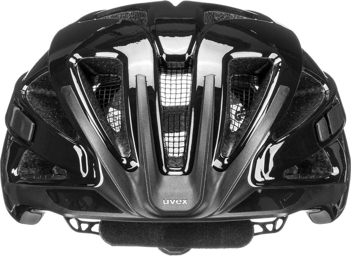 uvex Active Fietshelm Black Shiny - Unisex - maat 52-57 – foto 3