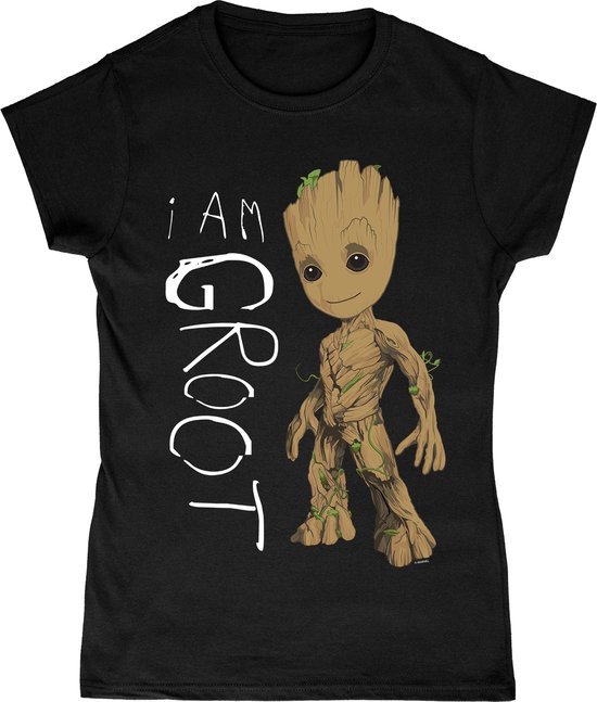 T-shirt Femme Marvel Guardians of the Galaxy Vol.2 I Am Groot | bol.com