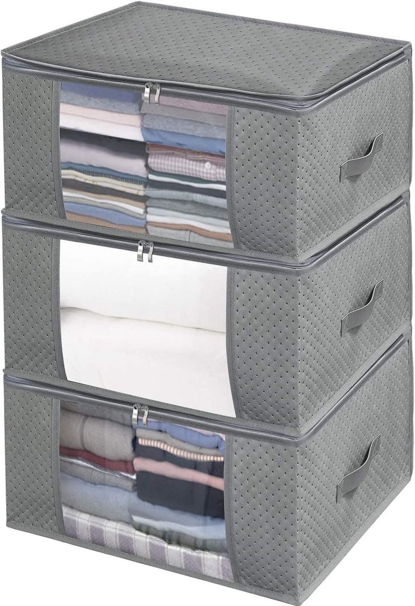 Opbergtas - opbergtas voor kleding - groote opbergtas set - storage bags