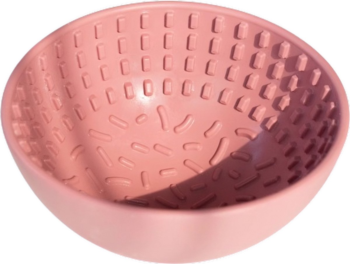 Bol.com Likmat Schaal Bowl Bak Hond Roze aanbieding