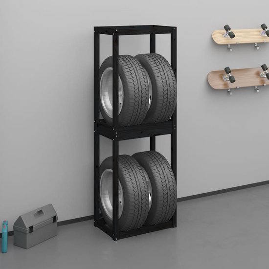 Bandenrek muurbevestiging | - Velgenboom & bandenhoes