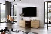 Meubel Square - TV meubel GOLD - Eiken - 150cm - TV kast