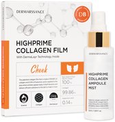 DermaBoost - Collageen pads Wangen + Collageen spray 50ml + Luxe Pocket Spiegel - Anti-aging / Anti-rimpel - huidverjonging - huidversteviging - hydratatie