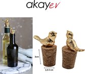Bouchon de bouteille Akayev Bouchons de bouteille Golden Dove 2 pièces