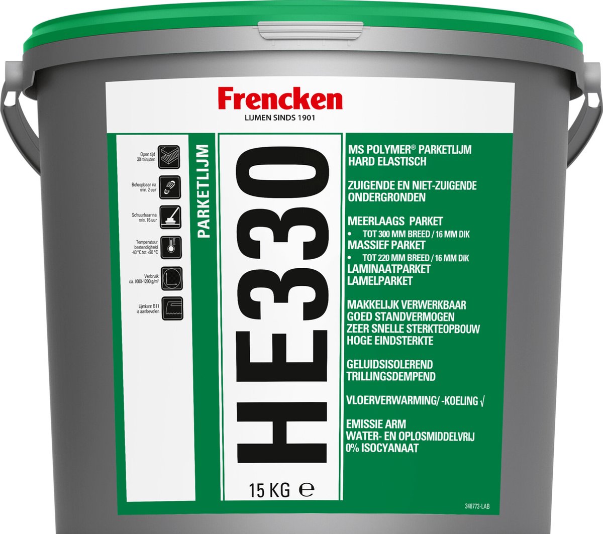 Frencken parketlijm HE330 15kg