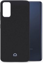 Telefoonglaasje Hoesje Geschikt voor Samsung Galaxy S20 FE - TPU - Mat Zwart - Beschermhoes - Case - Cover