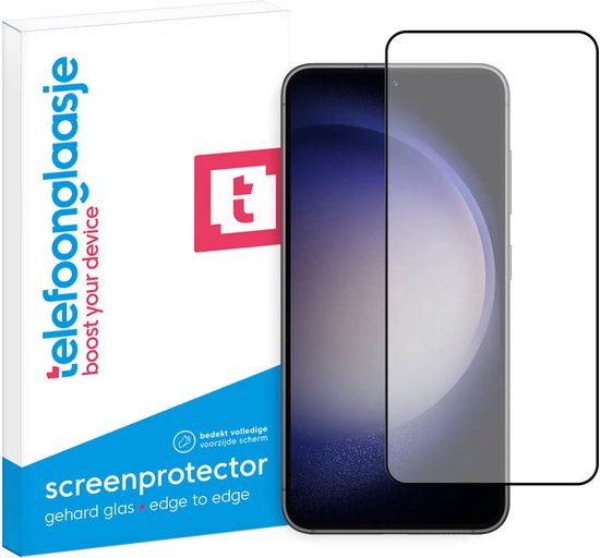Telefoonglaasje Screenprotectors - Geschikt voor Samsung Galaxy S23 Plus - Volledig Dekkend - Gehard Glas Screenprotector - Geschikt voor Samsung Galaxy S23 Plus - Beschermglas