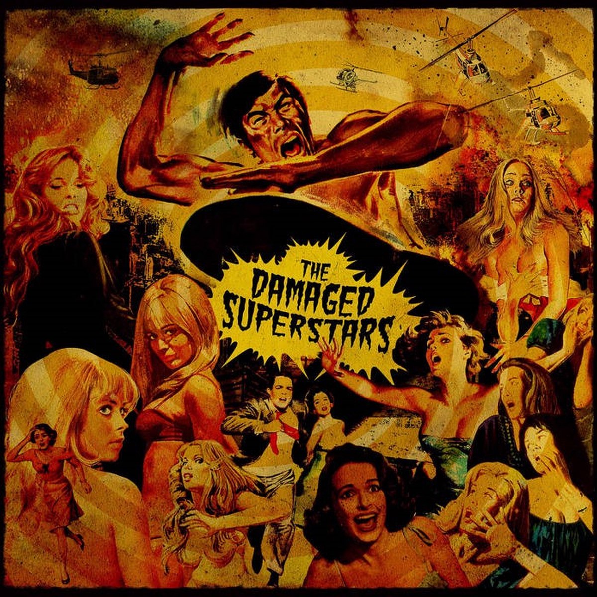 The Damaged Superstars - Now Scream (10" LP)